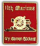 11TH MARINES HAT PIN - HATNPATCH