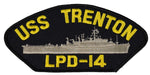 USS TRENTON LPD-14 SHIP PATCH - GREAT COLOR - Veteran Owned Business - HATNPATCH