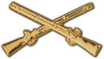 INFANTRY HAT PIN - HATNPATCH