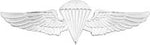 MARINE JUMP WINGS HAT PIN (Silver) - HATNPATCH