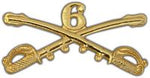 6TH CAVALRY HAT PIN - HATNPATCH