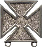 US Army Marksman Qualification Badge - ANTIQUE SILVER - HATNPATCH