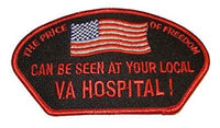 THE PRICE OF FREEDOM CAN BE SEEN AT YOUR LOCAL VA HOSPITAL PATCH VETERAN ADMIN - HATNPATCH