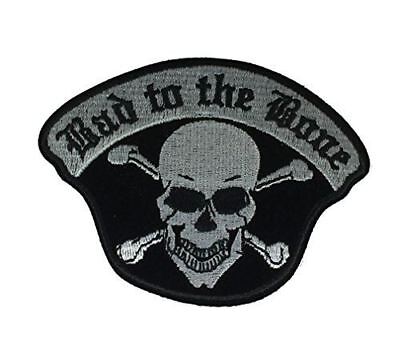 Bad To The Bone Skull Patch - Small - HATNPATCH