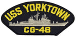 USS Yorktown CG-48 Ship Patch - HATNPATCH