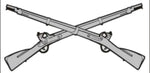 US Army Infantry Rifles Decal - HATNPATCH