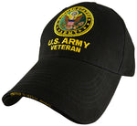 U.S. ARMY VETERAN HAT W/LOGO 3/LOCATION - HATNPATCH