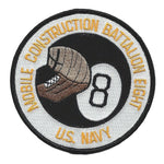 NMCB-8 SEABEE PATCH - HATNPATCH