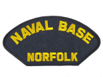 NAVAL BASE NORFOLK Patch - HATNPATCH