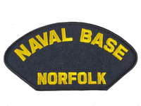 NAVAL BASE NORFOLK Patch - HATNPATCH