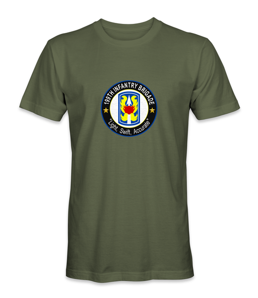 199th Infantry Brigade 'Light, Swift, Accurate' T-Shirt - HATNPATCH