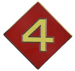 4TH MAR DIV HAT PIN - HATNPATCH