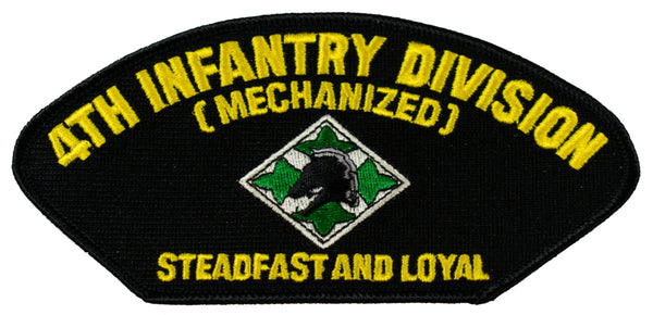 4TH INFANTRY DIVISION (MECHANIZED) PATCH - HATNPATCH