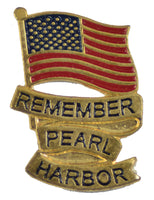 REMEMBER PEARL HARBOR HAT PIN - HATNPATCH