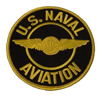 US NAVAL AVIATION W/ NAVAL AIR CREW MAN WINGS PATCH VETERAN AW RATING - HATNPATCH