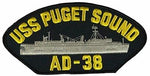 USS PUGET SOUND AD-38 PATCH - HATNPATCH