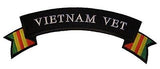 Large Vietnam Vet Rocker/Banner PATCH - HATNPATCH
