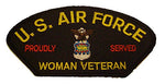 US AIR FORCE WOMAN VETERAN PATCH - HATNPATCH