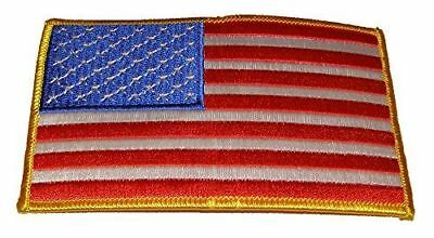 UNITED STATES OF AMERICA USA FLAG MEDIUM SIZED PATCH PATRIOTIC STARS STRIPES - HATNPATCH