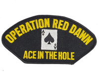 OPERATION RED DAWN ACE IN THE HOLE Patch - HATNPATCH