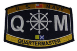 USN NAVY QM QUARTERMASTER MOS RATING PATCH SAILOR VETERAN - HATNPATCH