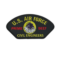 USAF AIR FORCE PRIME BEEF CIVIL ENGINEERS PATCH - HATNPATCH