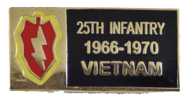 25th Infantry Vietnam Hat Pin - HATNPATCH