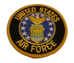 UNITED STATES AIR FORCE 3" ROUND PATCH - Color - Veteran Owned Business. - HATNPATCH
