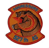 527th AS Aggressor Squadron Air Force Patch - HATNPATCH