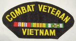 COMBAT VETERAN VIETNAM PATCH WITH CAMPAIGN RIBBONS SOUTH EAST ASIA - HATNPATCH