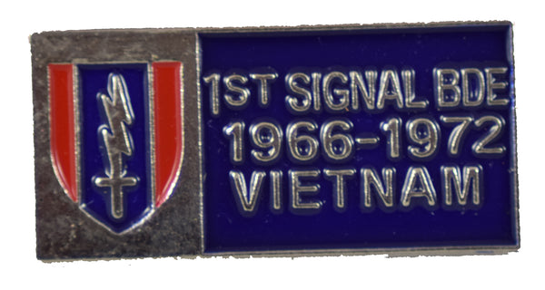 1st Signal Brigade Vietnam Hat Pin - HATNPATCH