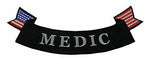 LARGE MEDIC BOTTOM ROCKER BACK PATCH DOC PARA EMT CORPSMAN MILITARY 1ST RESPONDE - HATNPATCH