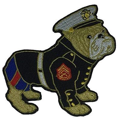 Usmc Marine Corps Chesty THE Bulldog W/ Dress Blues Cutout Patch Mascot EGA Usmc Marine Corps Chesty THE Bulldog W/ Dress Blues Cutout Patch Mascot EGA
