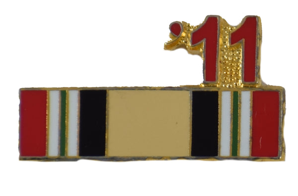 2011 Iraq Ribbon OIF Lapel Pin - HATNPATCH