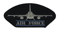 U.S. AIR FORCE F-16 PATCH - COLOR - Veteran Owned Business - HATNPATCH