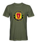 25th Infantry Division 'Tropic Lightning' Vietnam Veteran T-Shirt - HATNPATCH