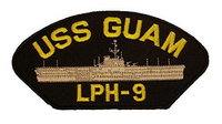 USS GUAM LPH-9 PATCH - HATNPATCH