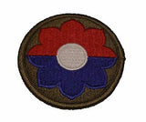 9TH INFANTRY DIVISION SHOULDER PATCH 2.5") - HATNPATCH