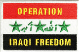 OPERATION IRAQI FREEDOM OIF IRAQ FLAG PATCH - HATNPATCH