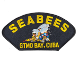 SEABEES GUANTANAMO BAY, CUBA Patch - HATNPATCH