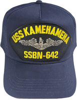 USS Kamehameha SSBN-642 Ship HAT. Navy Blue. Veteran Family-Owned Business - HATNPATCH