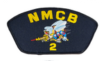 NMCB-2 NAVY SEABEES PATCH - GREAT COLOR - Veteran Owned Business - HATNPATCH