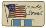 KOREA PROUDLY SERVED HAT PIN - HATNPATCH