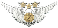 Combat Aircrew Wing 6" Decal - HATNPATCH