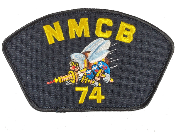 NMCB 74 W/SEABEE Patch - HATNPATCH