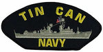 USN TIN CAN NAVY PATCH DESTROYER DDG DD SHIP SAILOR VETERAN - HATNPATCH