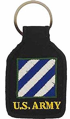US ARMY 3RD THIRD INFANTRY DIVISION 3 ID KEY CHAIN ROCK OF THE MARNE - HATNPATCH