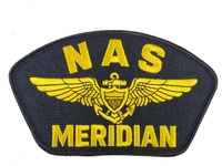 NAS MERIDIAN W/PILOT WINGS Patch - HATNPATCH