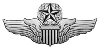 USAF Command Pilot Wings Decal - HATNPATCH