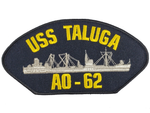 USS TALUGA AO-62 Ship Patch - Great Color - Veteran Owned Business - HATNPATCH